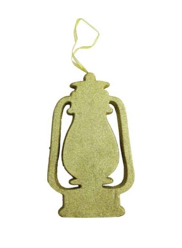 Premium Ramadan Hanging Lantern Ornament Golden Islamic Home Decoration - Image 1